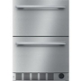 Thermador 24-Inch Built-In Refrigerator Drawers - T24UR915DS