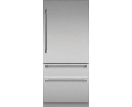 Thermador 36-Inch, 19 Cu. Ft. Built-In Bottom Freezer Refrigerator With Home Connect - T36BB120SS