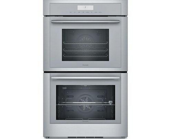 Thermador 30-Inch, 7.3 Cu. Ft. Built-In Double Wall Oven With Steam Convection - MEDS302BS