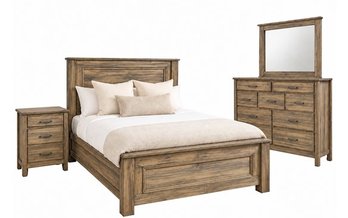 King Size 4-pc Tofino Bedroom Set by Mako