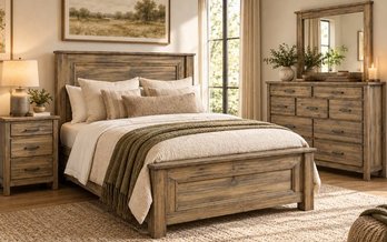 Full Size 4-pc Tofino Bedroom Set by Mako