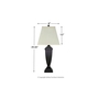 Amerigin Table Lamp - Set of 2 by Ashley - L243154