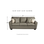 Calicho Queen Sofa Sleeper by Ashley - 9120239