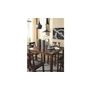 Bennox Counter Height Dining Room Table and Bar Stools - Set of 5 by Ashley - D384-223