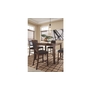 Meredy Counter Height Dining Room Table and Bar Stools - Set of 5 by Ashley - D395-323