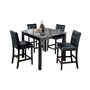 Maysville Counter Height Dining Room Table and Bar Stools - Set of 5 by Ashley - D154-223