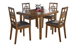 Cimeran Dining Room Table and Chairs - Set of 5 by Ashley - D295-225