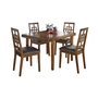 Cimeran Dining Room Table and Chairs - Set of 5 by Ashley - D295-225