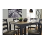 Froshburg Counter Height Dining Room Table and Bar Stools - Set of 5 by Ashley - D338-223