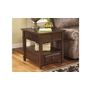 T845-3 - Gately End Table with Storage & Power Outlets by Ashley