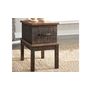 Stanah Chairside End Table with USB Ports & Outlets by Ashley - T892-7