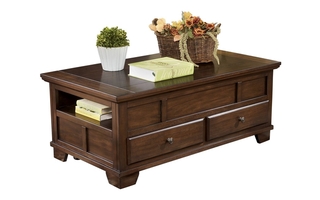 T845-9 - Gately Coffee Table with Lift Top by Ashley