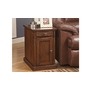 Laflorn Chairside End Table with USB Ports & Outlets by Ashley - T127-565