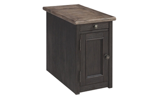 T736-7 - Tyler Creek Chairside End Table with USB Ports & Outlets by Ashley