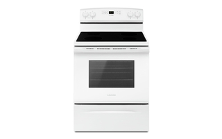 Amana 30 in. Electric Range Extra-Large Oven Window - YAER6303MFW