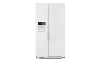 Amana 33 in. Side-by-Side Refrigerator External Ice and Water Dispenser - ASI2175GRW