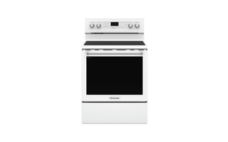 KitchenAid 30 in. 5-Element Electric Convection Range - YKFEG500EWH