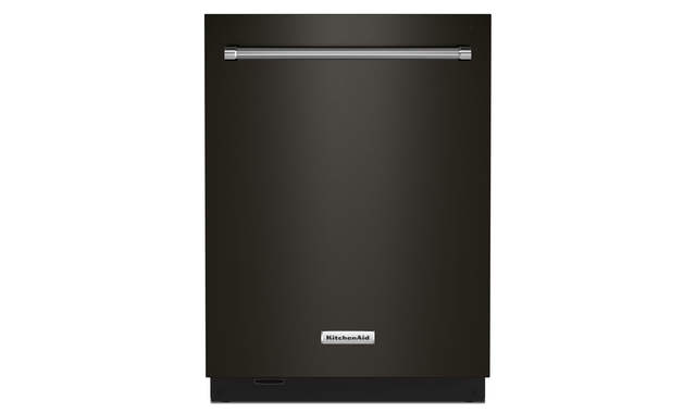 KitchenAid 44 dBA Dishwasher in PrintShield™ Finish with FreeFlex Third Rack - KDTM604KBS