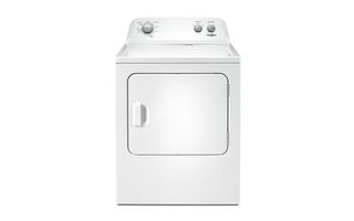 YWED4850HW - Whirlpool Top Load Electric Dryer with AutoDry™ Drying System
