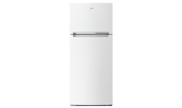 Whirlpool 18 Cu. Ft Refrigerator Compatible with Icemaker Kit - WRT518SZFW