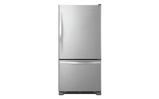 Whirlpool 19 cu. ft. Bottom-Freezer Refrigerator with Freezer Drawer - WRB329RFBM