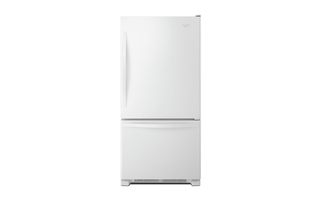 Whirlpool 22 cu. ft. Bottom-Freezer Refrigerator with Freezer Drawer - WRB322DMBW