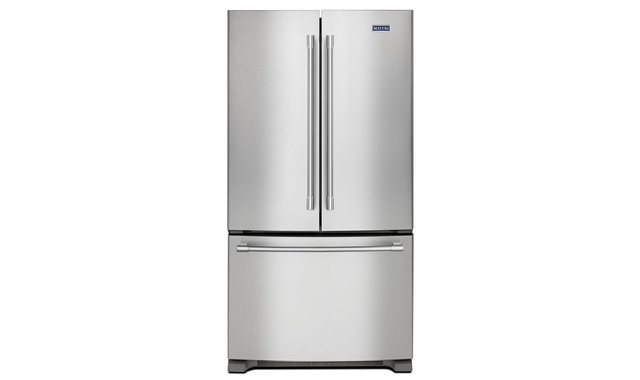 Maytag 33 in. Wide French Door Refrigerator with Water Dispenser 22 Cu. Ft - MRFF5033PZ