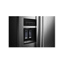 KitchenAid 22.6 cu ft. Side-by-Side Refrigerator with Exterior Ice and Water KitchenAid - KRSC703HPS