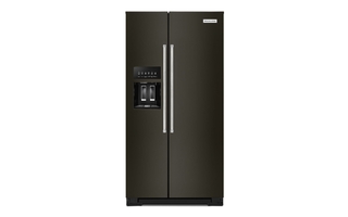 KitchenAid 22.6 cu ft. Side-by-Side Refrigerator with Exterior Ice and Water - KRSC703HBS