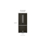 KitchenAid 20 cu. ft. French Door Refrigerator - KRFF300EBS