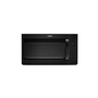 Whirlpool 1.7 cu. ft. Microwave Hood Combination with Electronic Touch Controls - YWMH31017HB