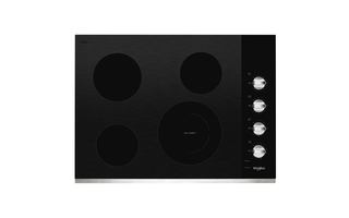 Whirlpool 30 in. Electric Ceramic Glass Cooktop with Dual Radiant Element - WCE55US0HS