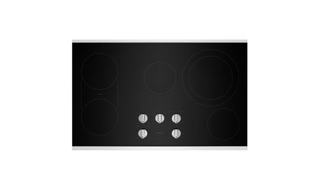 Maytag - MEC8836HS - 36-Inch Electric Cooktop with Reversible Grill and  Griddle-MEC8836HS