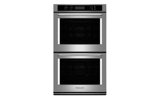 KitchenAid 27 in. Double Wall Oven with Even-Heat True Convection - KODE507ESS