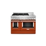 KitchenAid 48 in. Smart Commercial-Style Gas Range with Griddle - KFGC558JSC