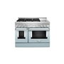 KitchenAid 48 in. Smart Commercial-Style Gas Range with Griddle - KFGC558JMB