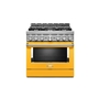 KitchenAid 36 in. Smart Commercial-Style Gas Range with 6 Burners - KFGC506JYP