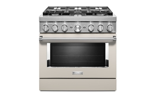 KitchenAid 36 in. Smart Commercial-Style Gas Range with 6 Burners - KFGC506JMH