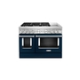 KitchenAid 48 in. Smart Commercial-Style Dual Fuel Range with Griddle - KFDC558JIB