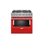 KitchenAid 36 in. Smart Commercial-Style Dual Fuel Range with 6 Burners - KFDC506JPA