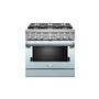 KitchenAid 36 in. Smart Commercial-Style Dual Fuel Range with 6 Burners - KFDC506JMB