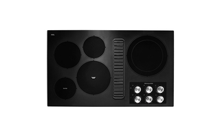 KitchenAid 36 in. Electric Downdraft Cooktop with 5 Elements - KCED606GBL