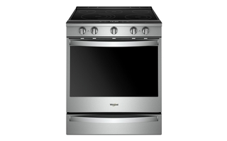 Whirlpool 6.4 cu. ft. Smart Slide-in Electric Range with Frozen Bake™ Technology - YWEE750H0HZ