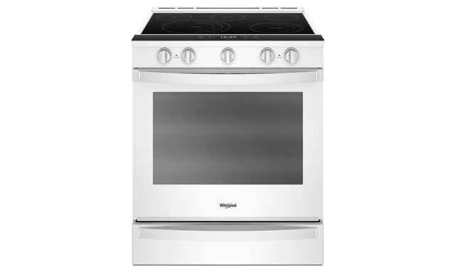 Whirlpool6.4 cu. ft. Smart Slide-in Electric Range with Frozen Bake™ Technology - YWEE750H0HW