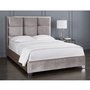 Blair Grey Velvet Bed
