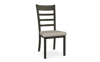 30154-Owen Chair with Upholstered Seat by Amisco