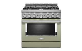 KitchenAid 36 in. Smart Commercial-Style Gas Range with 6 Burners - KFGC506JAV