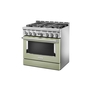 KitchenAid 36 in. Smart Commercial-Style Gas Range with 6 Burners - KFGC506JAV