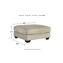 3950408 - Ardsley Oversized Ottoman by Ashley