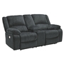 7650496 - Draycoll Power Reclining Loveseat with Console by Ashley